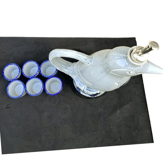 Image 1 of New, Never Used Staffel Stoneware Cold Drink Set, Germany, 1980S.