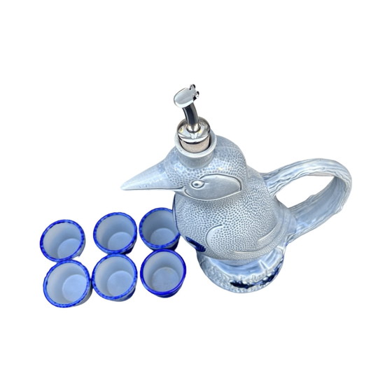 Image 1 of New, Never Used Staffel Stoneware Cold Drink Set, Germany, 1980S.