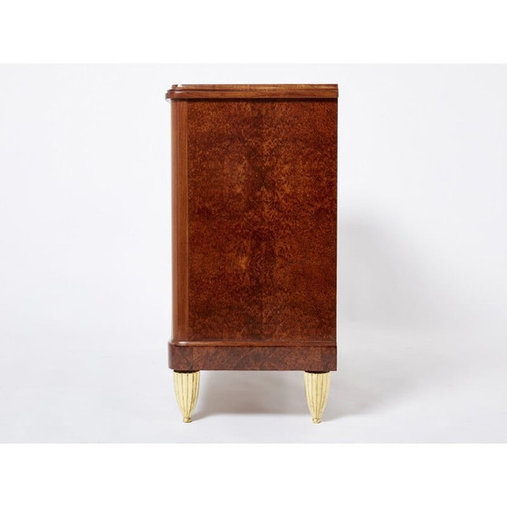Image 1 of Vintage Amboyna burl chest of drawers, 1940