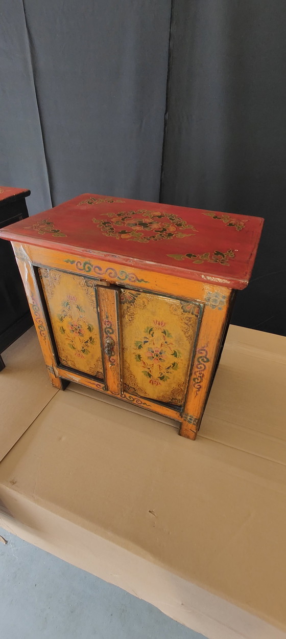 Image 1 of 2x Vintage Antique Chinese Cupboards