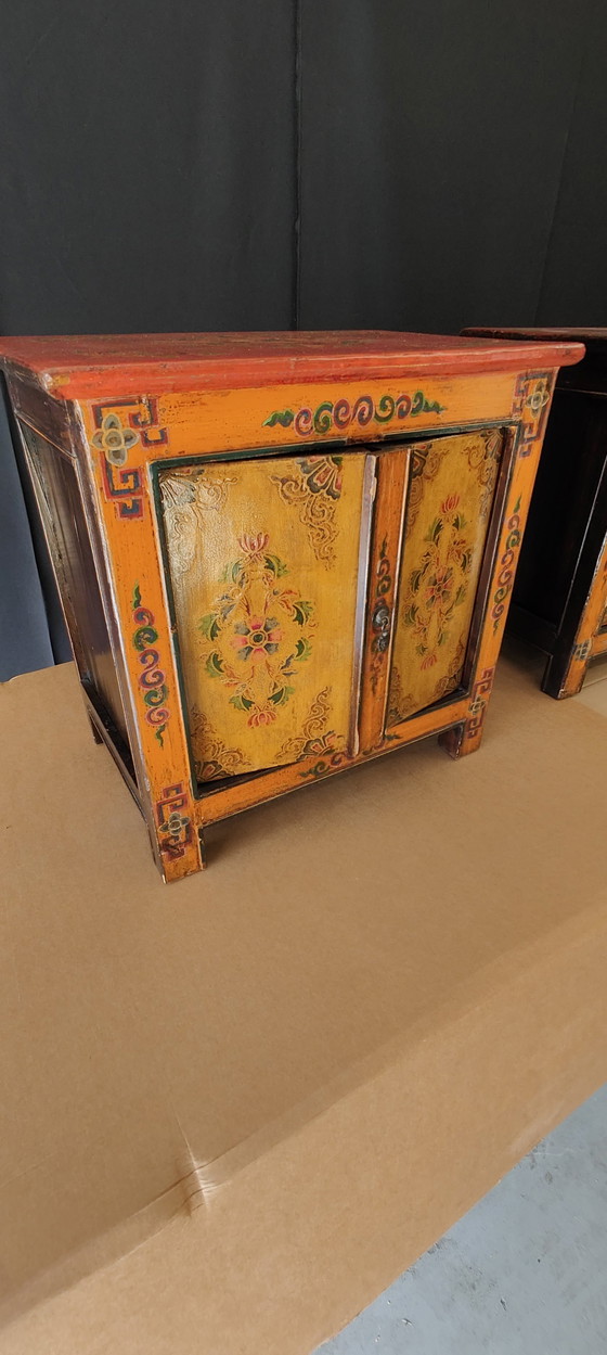 Image 1 of 2x Vintage Antique Chinese Cupboards