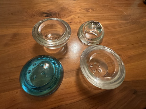 Image 1 of Set Of 4 Iittala Ballo Wax Light Holders