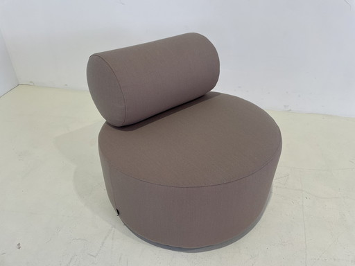 Fést Sinclair lounge chair - no swivel steelcut Kvadrat