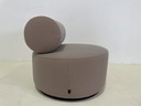 Fést Sinclair chaise longue - non pivotante steelcut Kvadrat