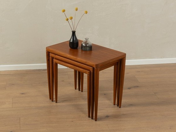 Image 1 of  1960S Nesting Tables, Bramin 