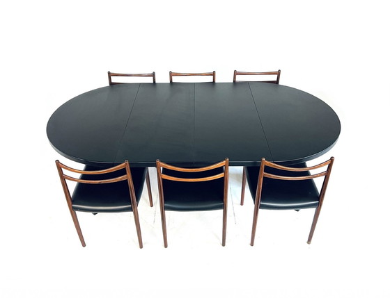 Image 1 of Extendable Danish Dining Table '70s