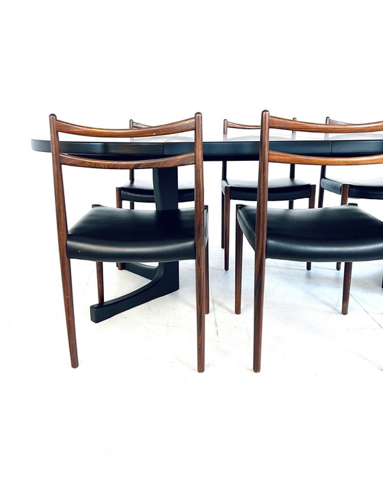 Image 1 of Extendable Danish Dining Table '70s