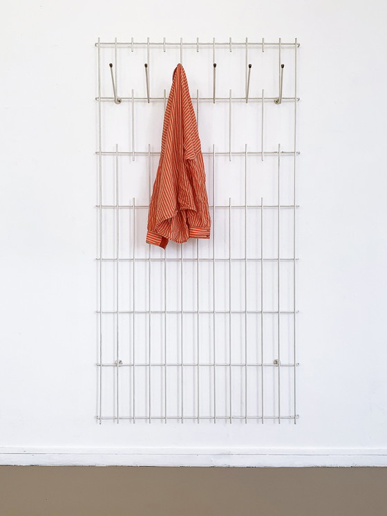 Image 1 of XL Wired string wall coat rack Karl Fichtel style