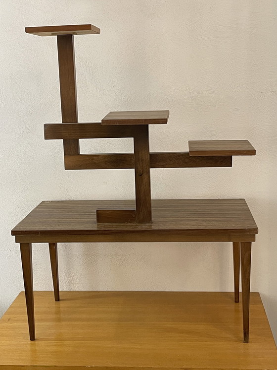 Image 1 of Plant table / Plant rack / Plant furniture, Germany 1970'S, Teak