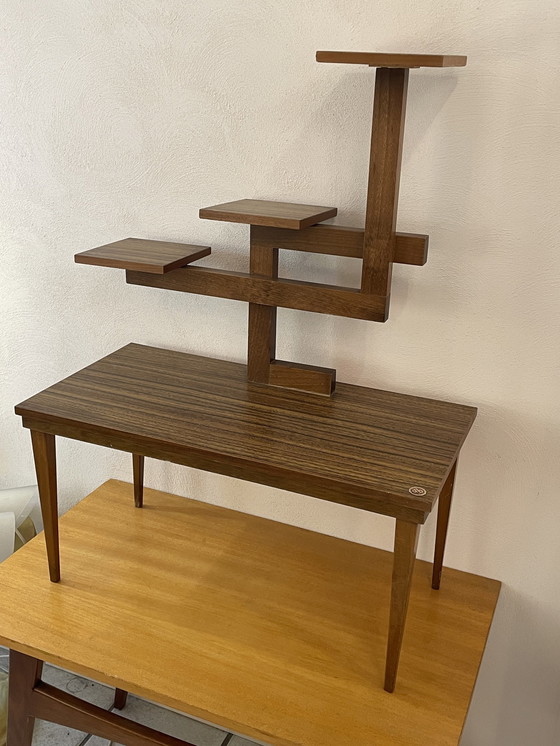 Image 1 of Plant table / Plant rack / Plant furniture, Germany 1970'S, Teak