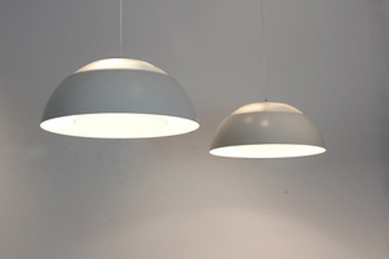 Image 1 of Large AJ Royal Pendants in White by Arne Jacobsen for Louis Poulsen