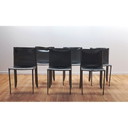 Sedia vintage in cuoio tinto spesso di Margot per Cattelan Italia