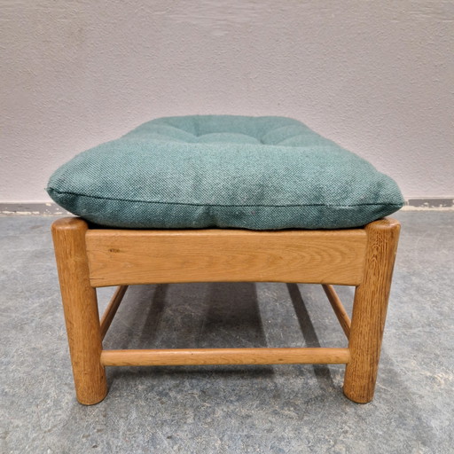 Vintage Footstool Danish Ottoman