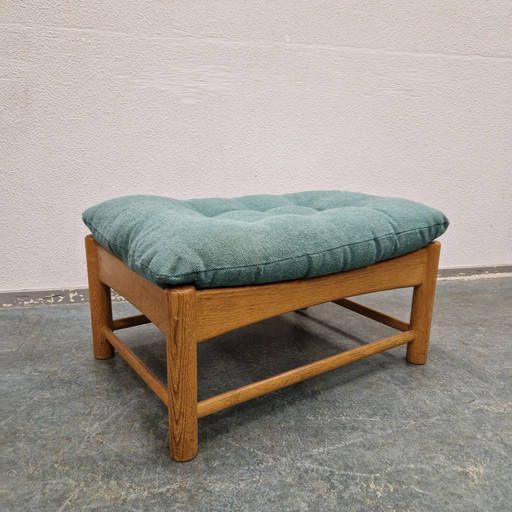 Vintage Footstool Danish Ottoman