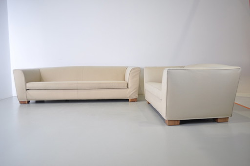 Flexform Glen 2-seater sofa + 3-seater sofa