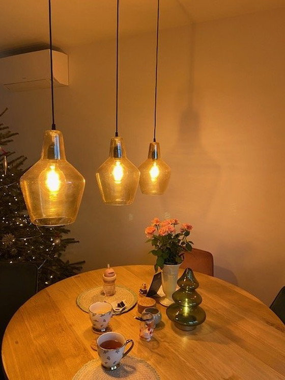 Image 1 of Lampada da sala da pranzo, trendy, con 3 sfere di vetro