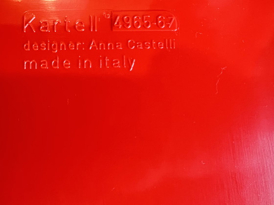 Image 1 of 2 cylindres Kartell par Anna Castelli Fieri