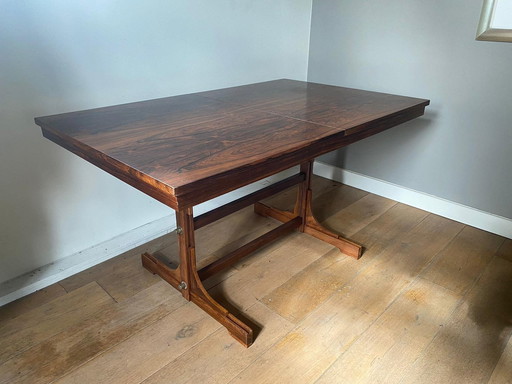 Rosewood Wooden Dining Table / Desk, Extendable.