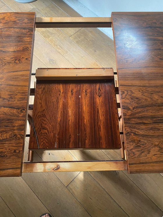 Image 1 of Rosewood Wooden Dining Table / Desk, Extendable.