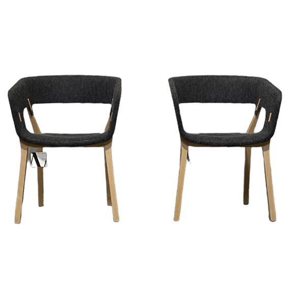 Image 1 of 2x Kusch&Co Njord chairs