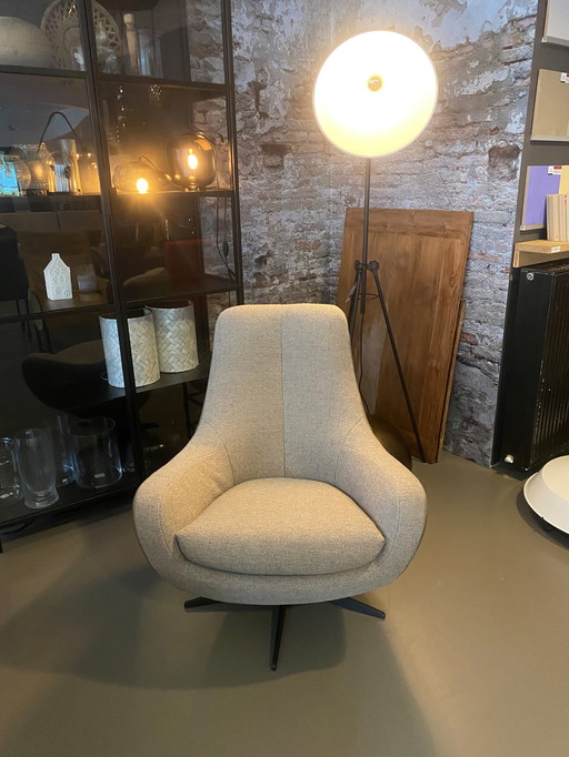 Le futur fauteuil Franco tissu cuir combi