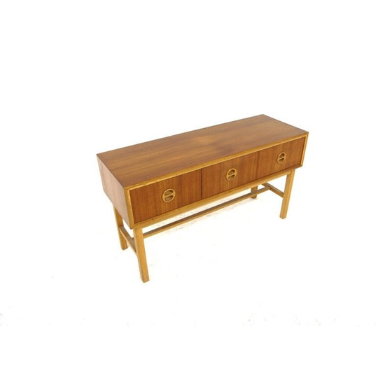 Image 1 of Scandinavian vintage teak chest of drawers, Sweden 1960