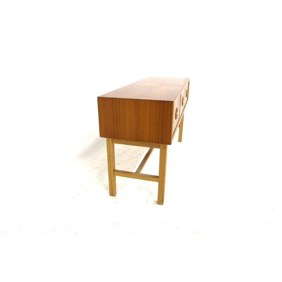Image 1 of Scandinavian vintage teak chest of drawers, Sweden 1960
