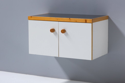 Wall Mounted Cabinet By Charlotte Perriand For 'Les Arcs', France, 1970S