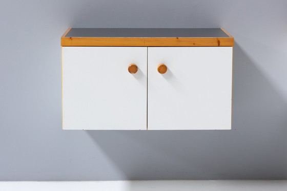 Image 1 of Wall Mounted Cabinet By Charlotte Perriand For 'Les Arcs', France, 1970S
