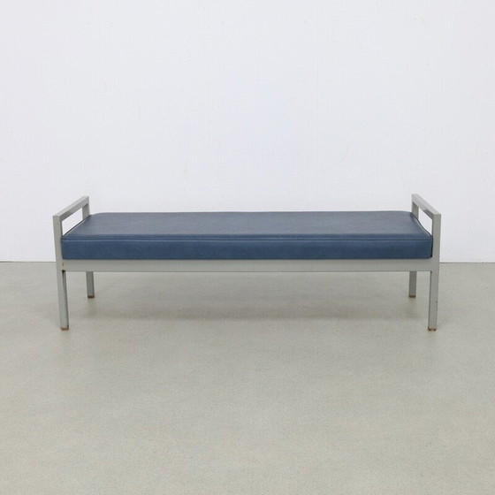 Image 1 of Vintage industrial metal bench, 1960