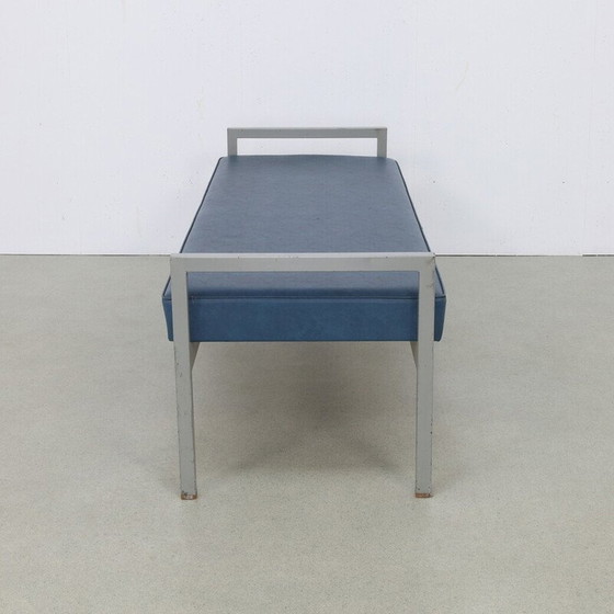 Image 1 of Vintage industrial metal bench, 1960