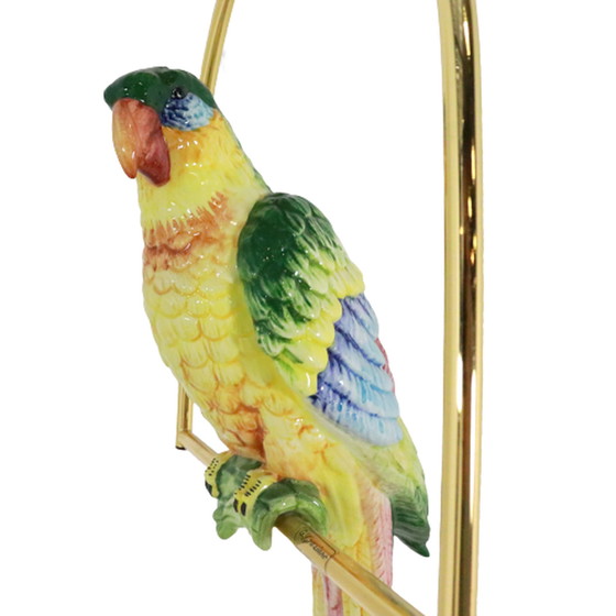 Image 1 of Vintage ceramic parrot