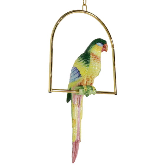 Image 1 of Vintage ceramic parrot