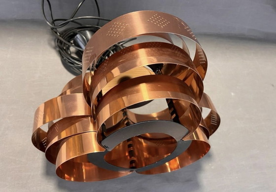 Image 1 of Werner Schou per Coronell Elektro. Lampada da soffitto, vintage, anni '60 circa.