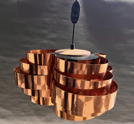 Image 1 of Werner Schou per Coronell Elektro. Lampada da soffitto, vintage, anni '60 circa.