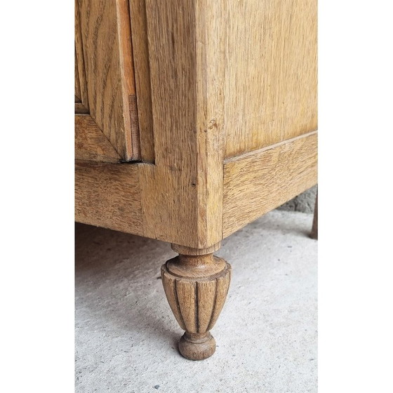 Image 1 of Vintage Art Deco low wooden sideboard, 1940