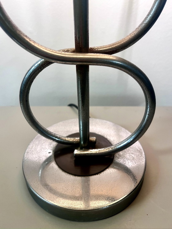 Image 1 of Chrome Lamp Stand, 1970S