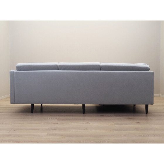 Image 1 of Vintage grey corner sofa, Denmark 1990s