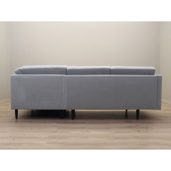 Image 1 of Vintage grey corner sofa, Denmark 1990s