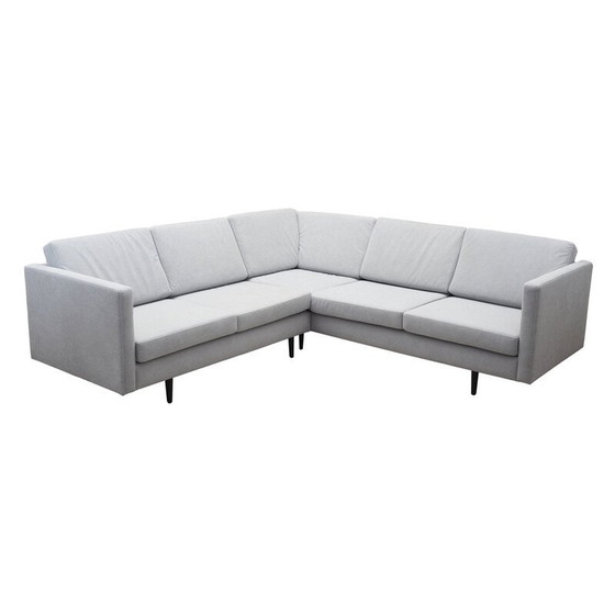 Image 1 of Vintage grey corner sofa, Denmark 1990s