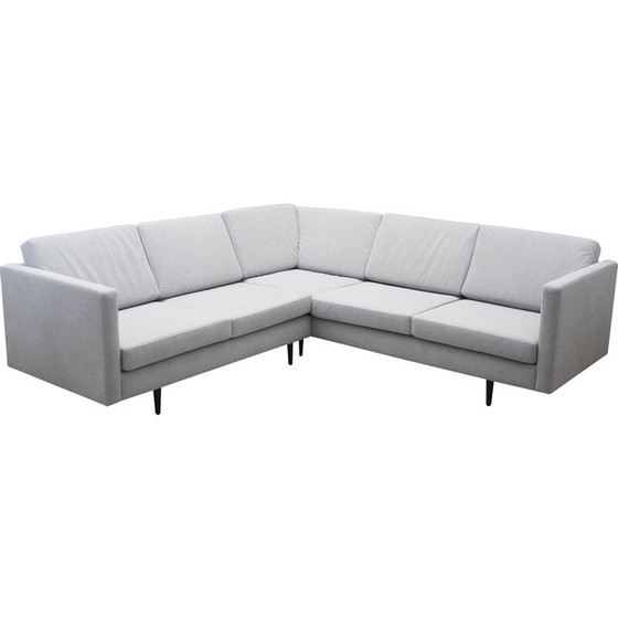 Image 1 of Vintage grey corner sofa, Denmark 1990s