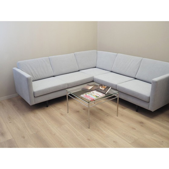 Image 1 of Vintage grey corner sofa, Denmark 1990s