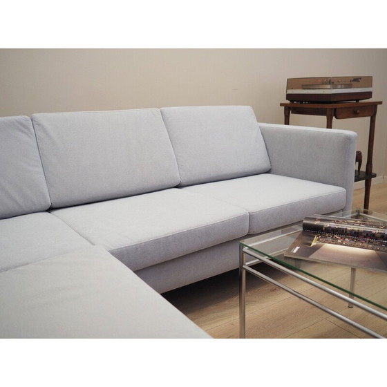 Image 1 of Vintage grey corner sofa, Denmark 1990s