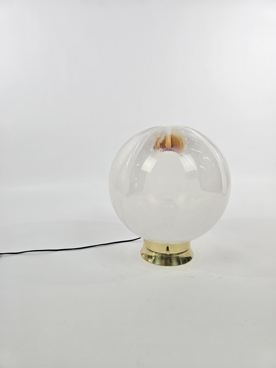 Image 1 of Lampe de table italienne Mazzega des années 1970