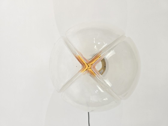 Image 1 of Lampe de table italienne Mazzega des années 1970