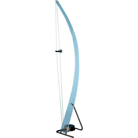 Image 1 of Vintage floor lamp in plexiglass and metal, France 1990