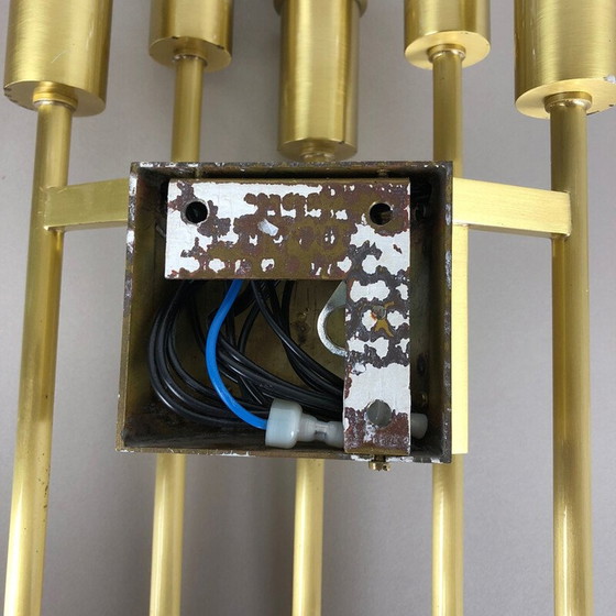 Image 1 of Vintage brass wall lamp, Italy 1970