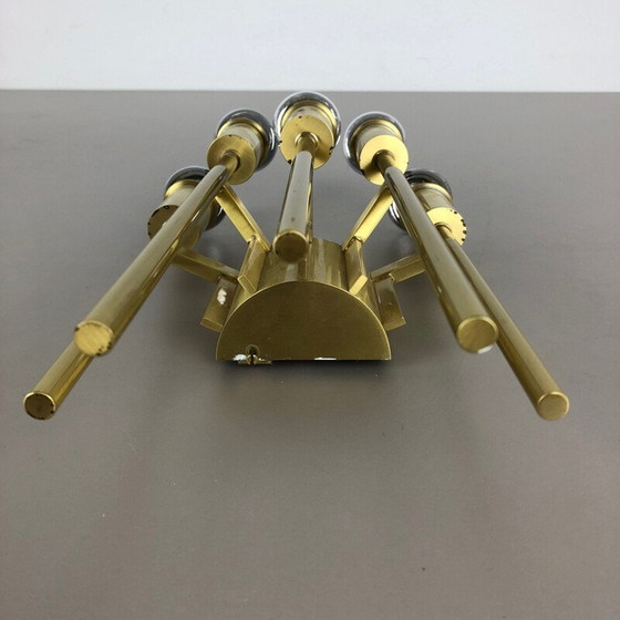 Image 1 of Vintage brass wall lamp, Italy 1970