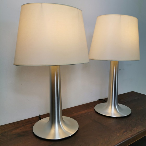 Image 1 of Set Mid - Century table lamps, vintage lamps