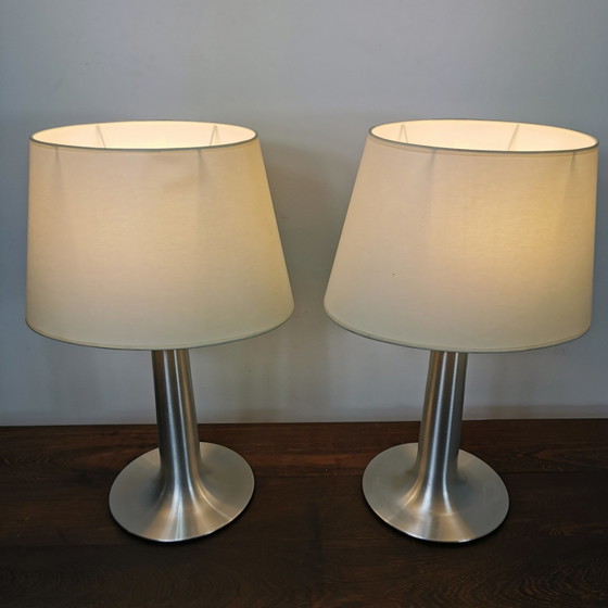 Image 1 of Set Mid - Century table lamps, vintage lamps